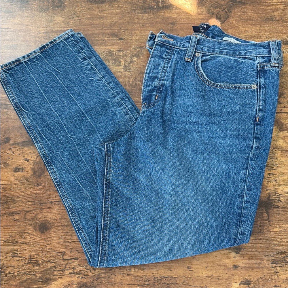 J. Crew Women's Slim Boyfriend in Classic Blue